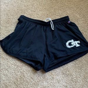 Georgia Tech branded Champion shorts